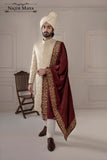 Off White Sequence Embroidered Sherwani For Men's