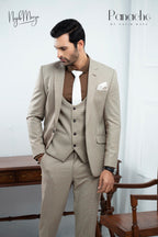 Grayish Coat Pant For Men's