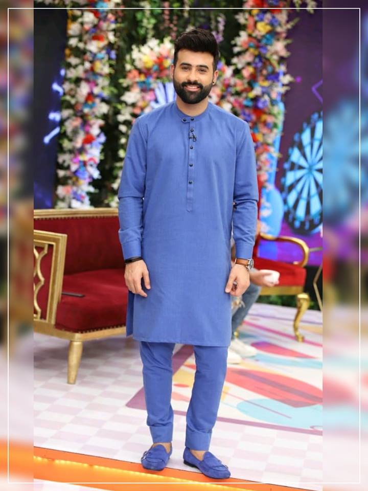 Blue kurta online pajama