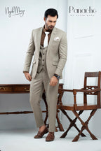 Grayish Coat Pant For Men's