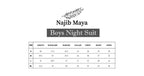 Triangle Pettern Night Suit