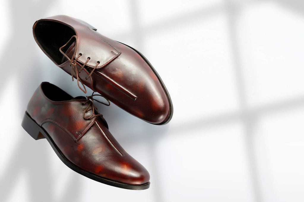 Brown Elegant Party Wear Shoes For Men's