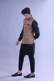 Brown Elegant Waist Coat For Men's