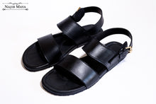Load image into Gallery viewer, Black Casual Pure Leather Sandal For Men&#39;s
