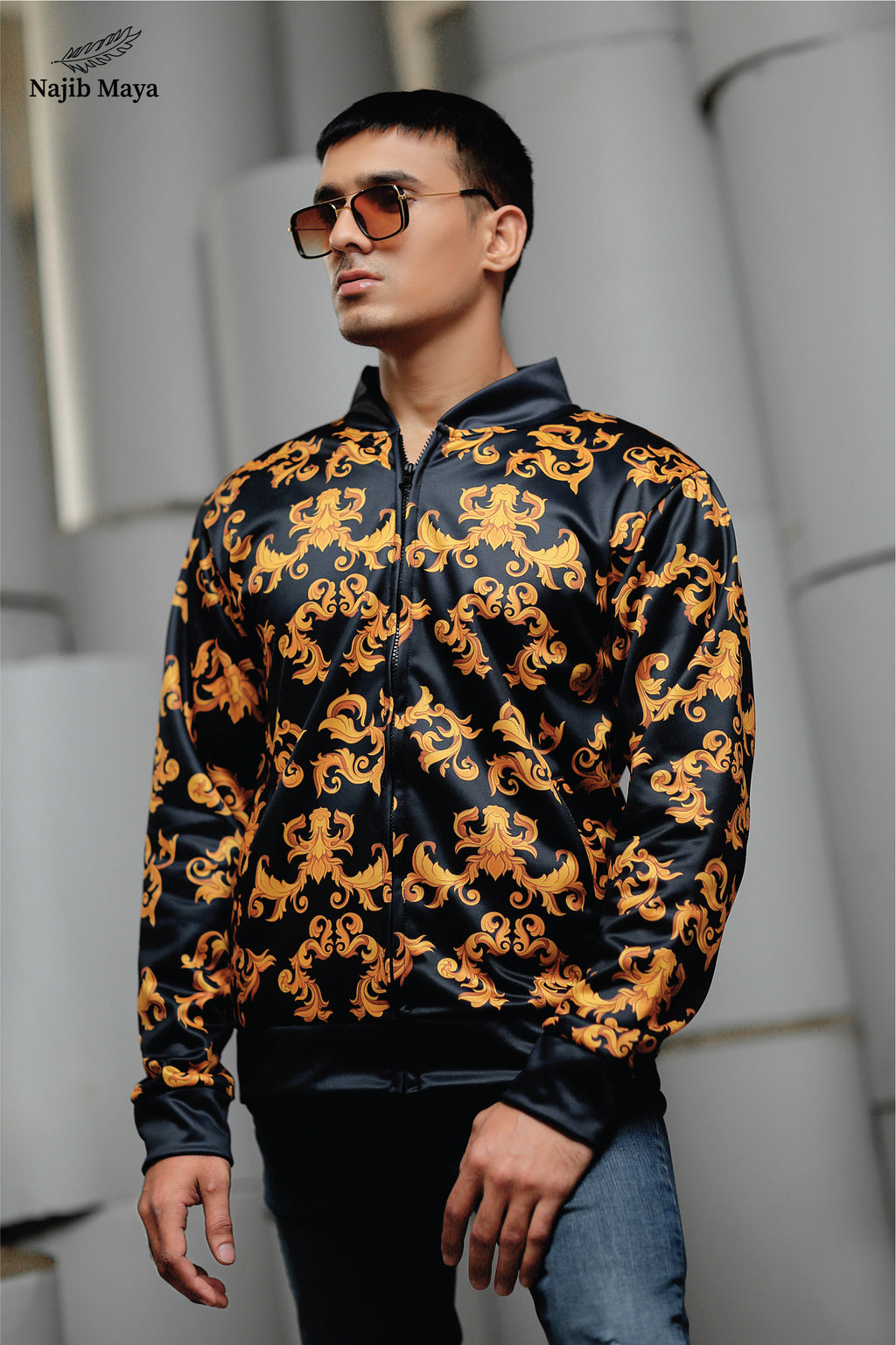 Versace Bomber Jacket For Men's