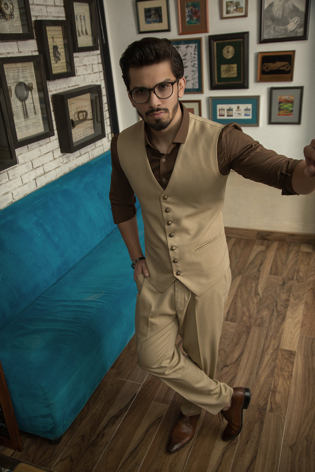 Biscuiti Color Coat Pent For Men's