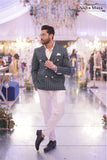 Green Line Coat With White Pent  & Shirt For Men's