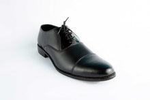 Load image into Gallery viewer, Black Pure Leather Hand Made Shoes For Men&#39;s