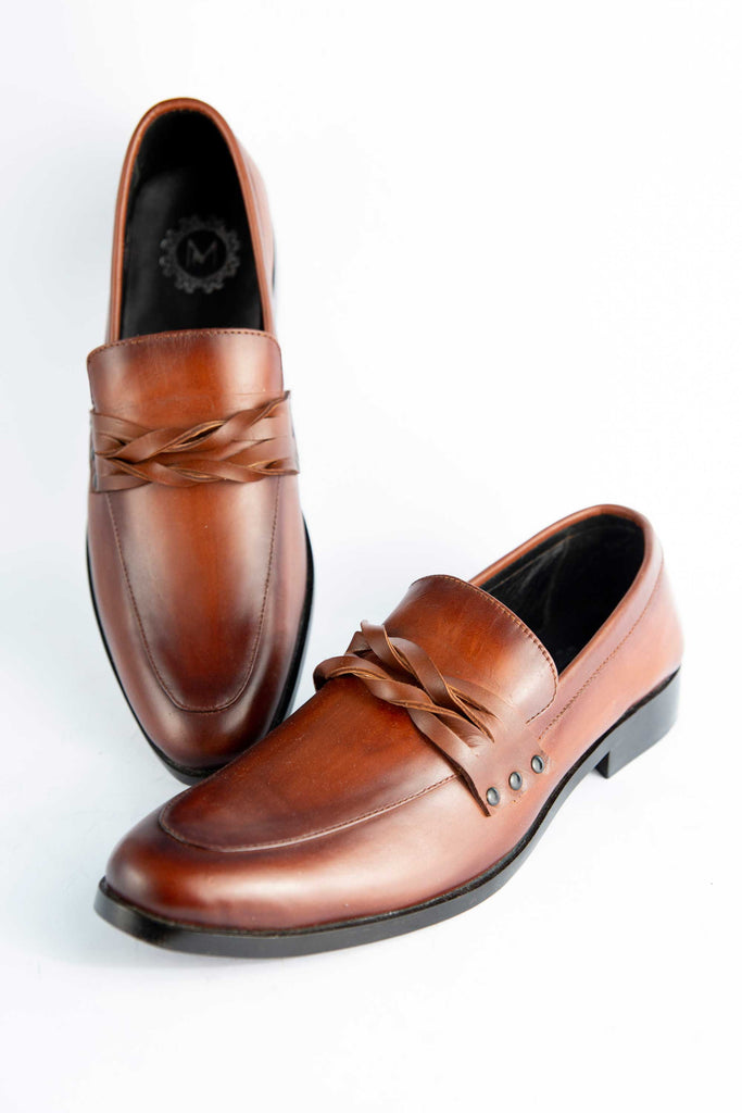 Brown Cut Shoes For Men's