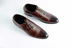 Dark Brown Elegant Party Wear Shoes For Men's