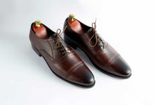 Load image into Gallery viewer, Dark Brown Elegant Party Wear Shoes For Men&#39;s