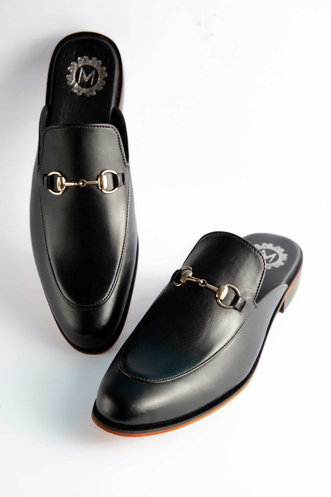 Black Elegant Banto Hand Made Shoes For Men's