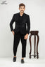 Black Elegent Suiting For Men's