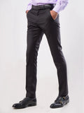 Black Plain Formal Dress Pants For Men's