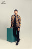Black Stylish Bomber Jacket For Men's