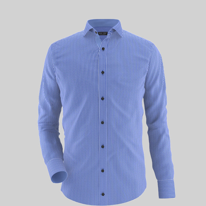 Blue Lining Formal Shirt For Men's