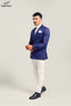 Blue Lining Elegent Coat For Men's