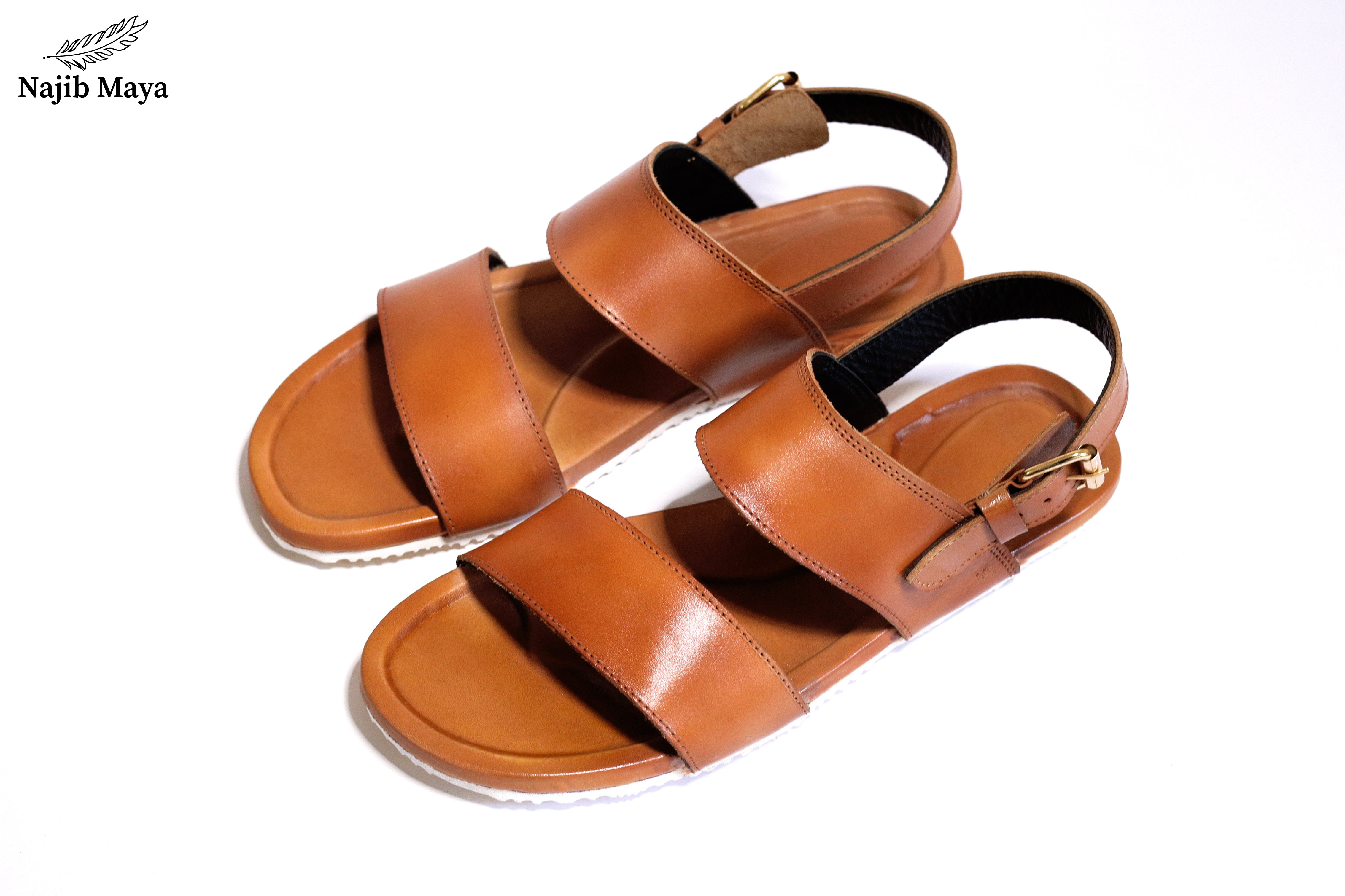 Brown Sandal For Men's Main image