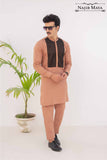 Peach Kurta Pajama For Men's