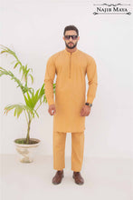 Load image into Gallery viewer, Golden Kurta Pajama For Men&#39;s