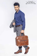 Gray And Blue Elegent Coat Pant For Men's