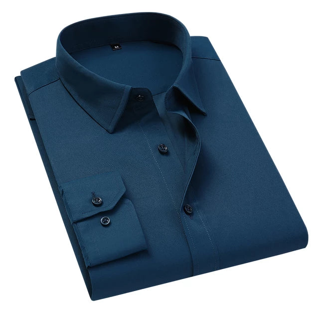 Blue Formal Shirt For Men's Main image