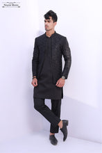 Load image into Gallery viewer, Black Stylish Causal Prince Coat For Men&#39;s