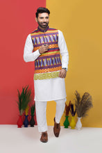 Load image into Gallery viewer, Rangoli Embroidered Waist Coat For Men&#39;s
