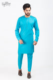 Sea Green Kurta Pajama For Men's