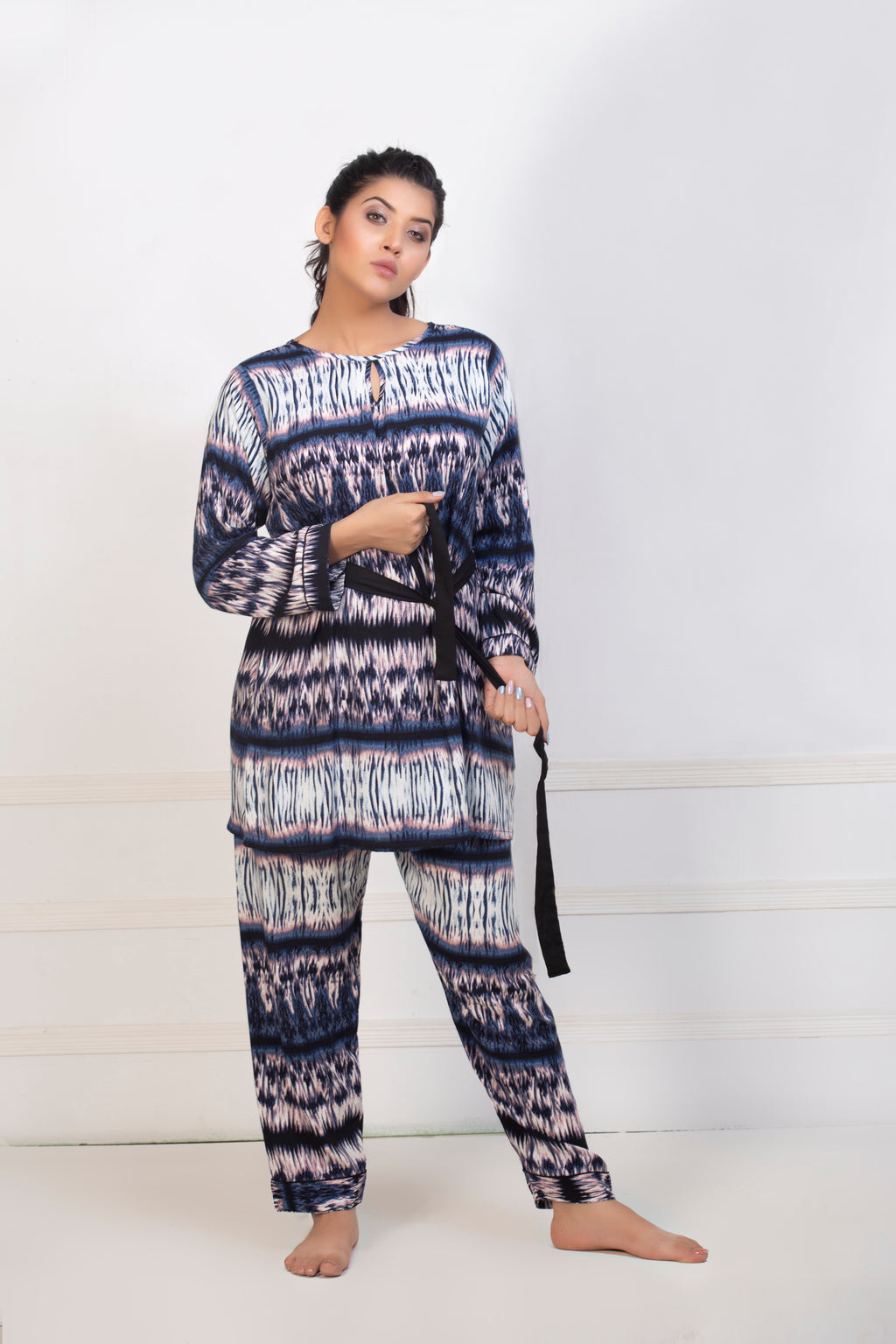 Multi Shaded Night Suit