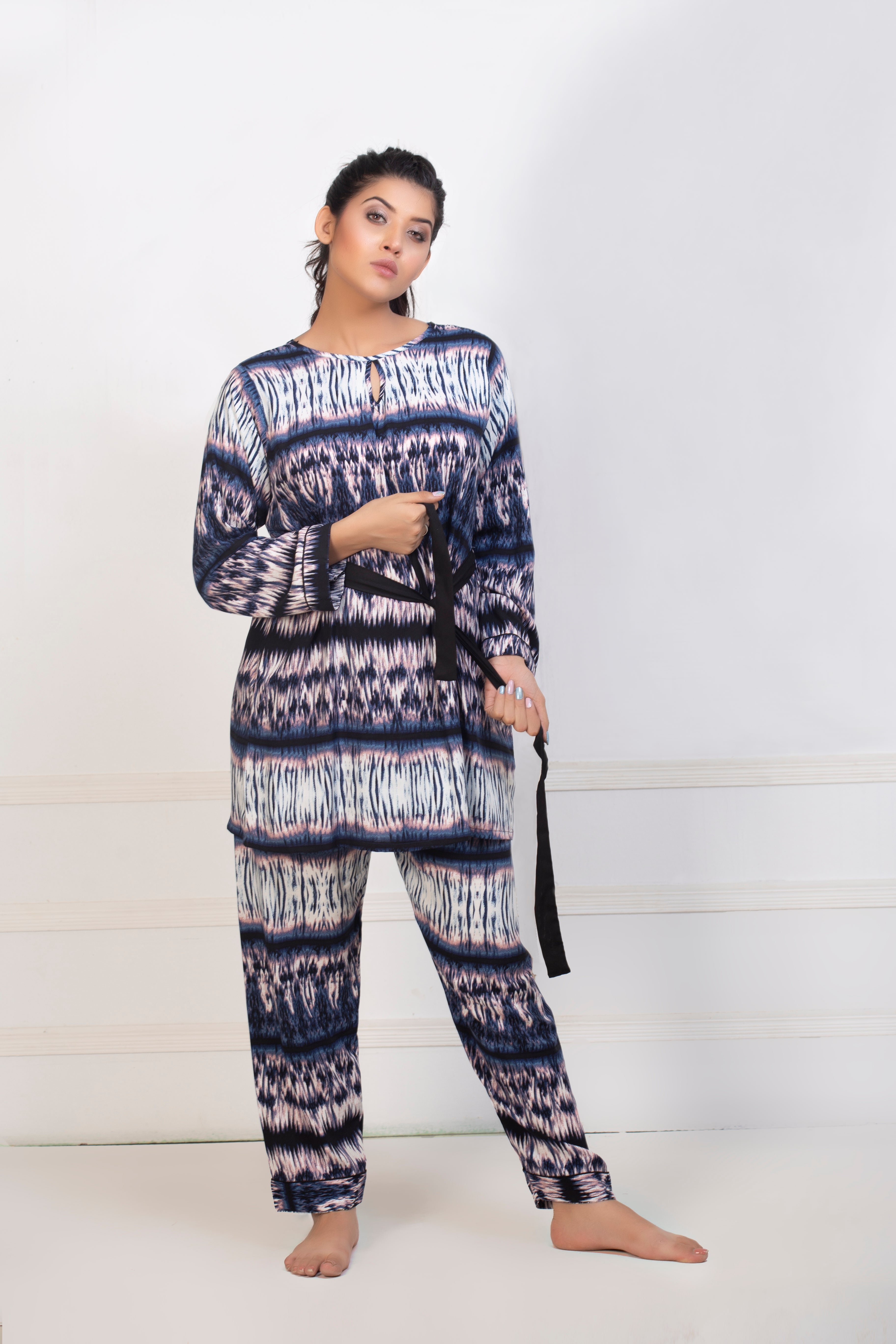 Multi Shaded Night Suit