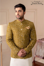 Load image into Gallery viewer, Dhaani Embroidered Prince Coat For Men&#39;s