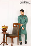 Green Kurta Pajama For Men's