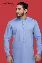 Load image into Gallery viewer, Sky Blue Kurta Pajama For Men&#39;s