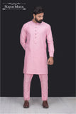 Pink Elegant Kurta Pajama For Men's