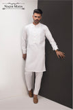 White Classic Kurta Pajama For Men's