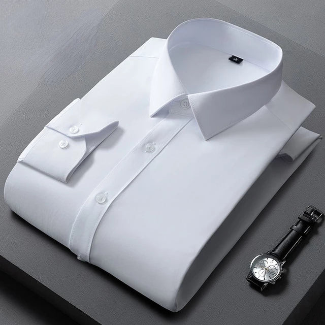 White Formal Shirt For Men's