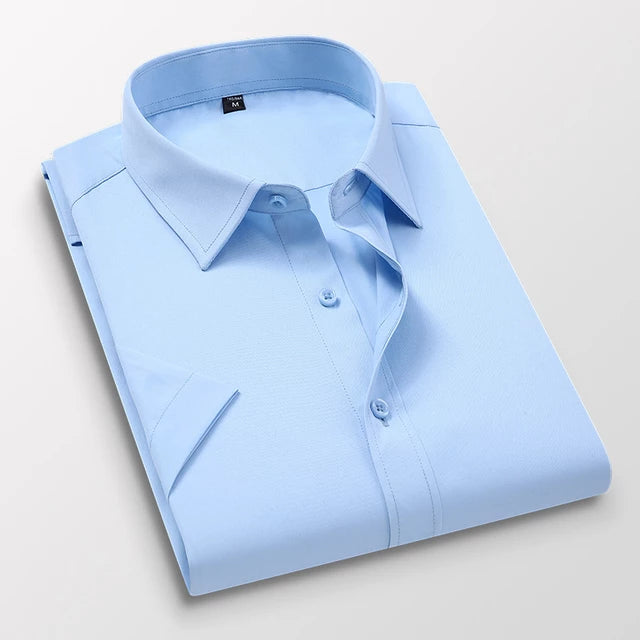 Sky Blue Formal Shirt For Men's Main image