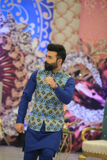 Party Wear Waist Coat For Men's