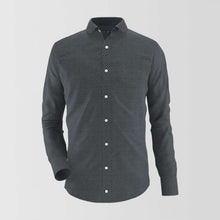 Load image into Gallery viewer, Black Polka Dot Formal Shirt For Men&#39;s