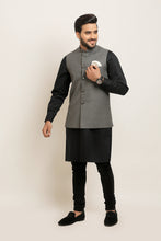 Load image into Gallery viewer, Gray Waist Coat For Men&#39;s