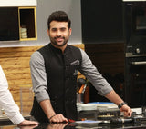 Black Waist Coat For Men's