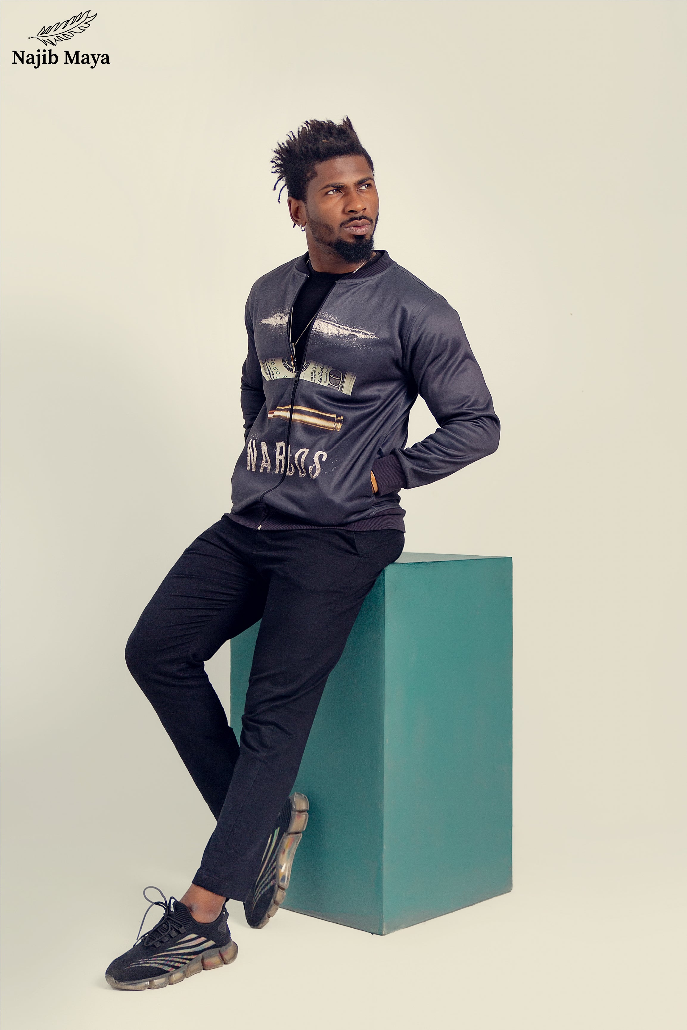 Narcos Bomber Jacket For Men's Main image
