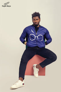 Purple HP Bomber Jacket For Men's