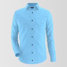 Load image into Gallery viewer, Sky Blue Formal Shirt For Men&#39;s